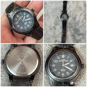 Vintage Timex Expedition Analog Quartz Watch Indiglo   !!! Needs Battery !!!